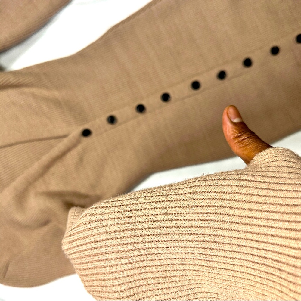 Nude Sweater Dress